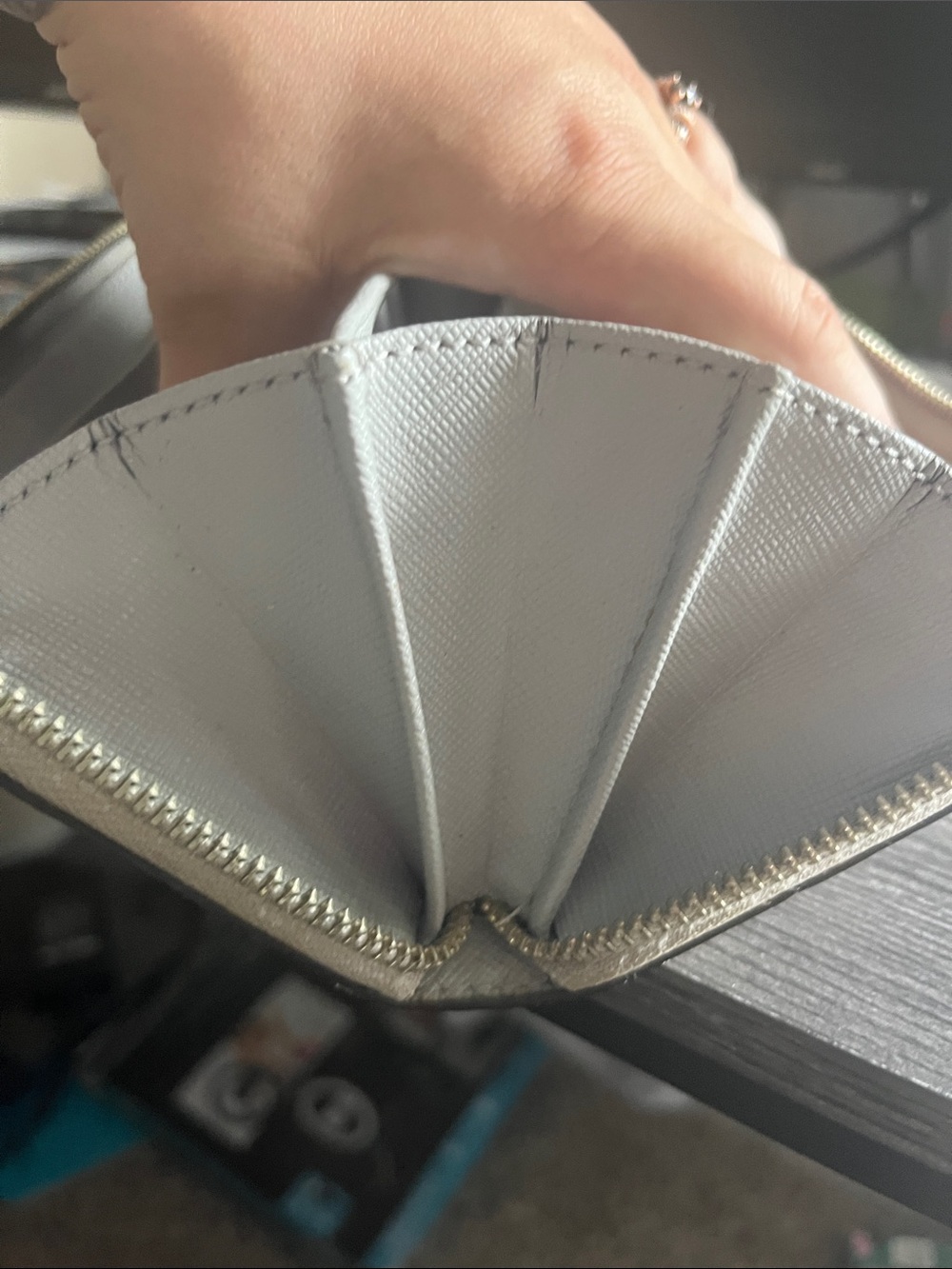 Coach Python Accordion Zip Wallet - Picture 12 of 13